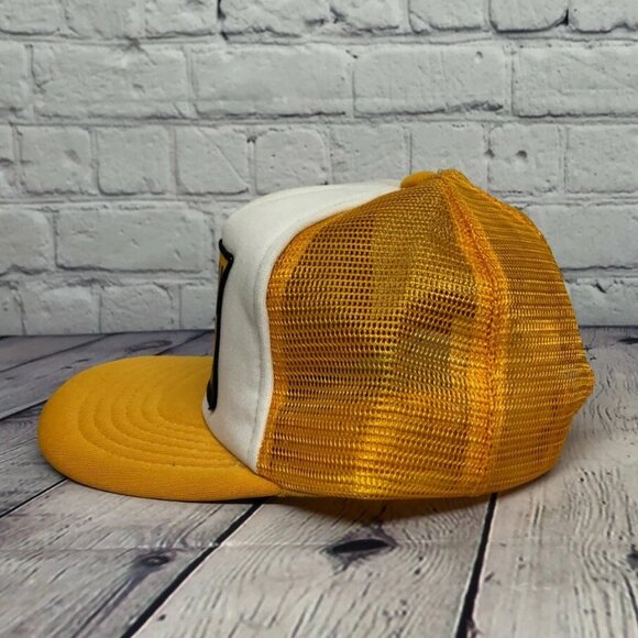 Vintage OMNI Communications Ltd. Red Deer Trucker Hat Mesh Cap Snapback Patch - Picture 4 of 7